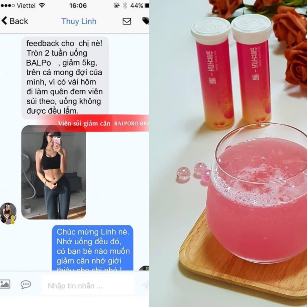 Sủi Giảm Cân BALPORO BBAE hỗ trợ giảm cân, đẹp da, đốt cháy mỡ thừa, tăng cường quá trình chuyển hóa dinh dưỡng