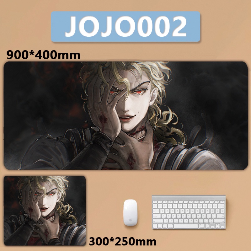 Miếng Lót Chuột Và Bàn Phím Cỡ Lớn In Hình jojo 'S bizarre adventure dio kujo jotaroxxl