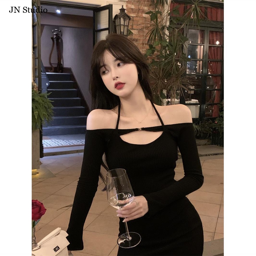 JN Studio Chic váy nữ Đầm Body Cho thời váy Vintage Comfortable Cổ điển Popular WLQ23B08E6 45Z231109