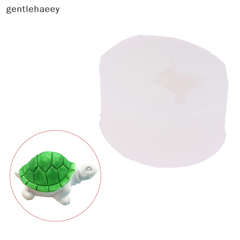 Khuôn Silicon Làm Bánh / Sô Cô La / Đá Viên Hình Chú Rùa 3d Dễ Thương diy