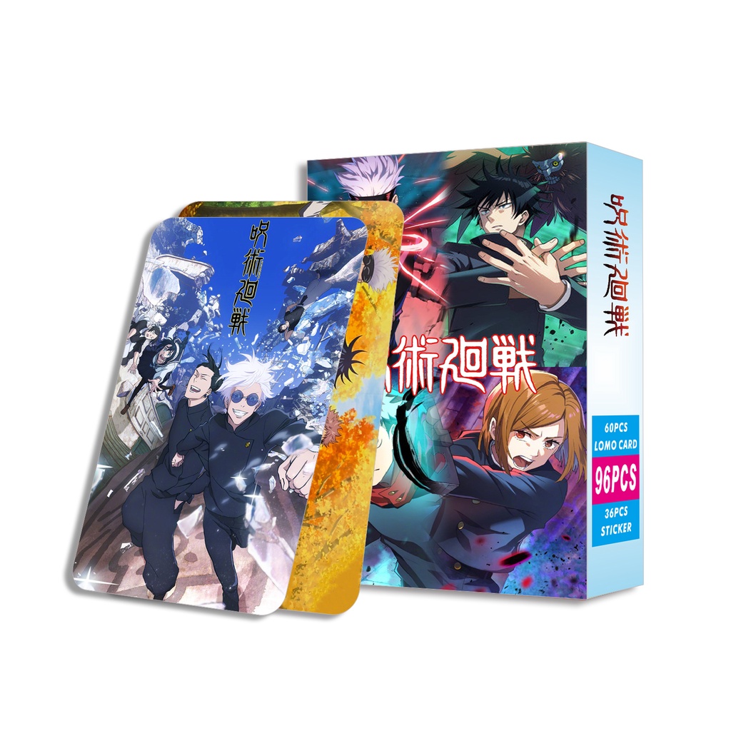 Hộp 96 Tấm Ảnh lomo Card jujutsu kaisen
