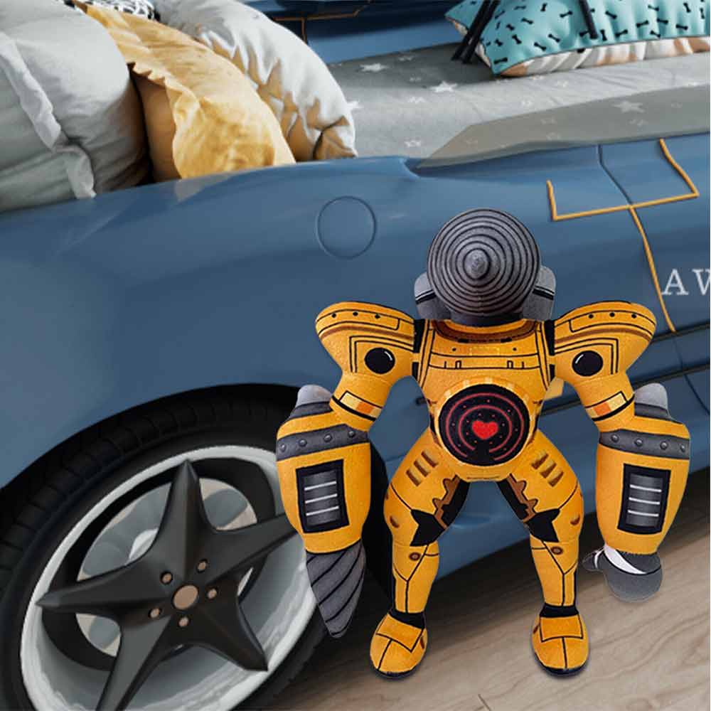 Skibidi Toilet Titan Drill man Plush,Skibidi Toilet Titan Clockman Plush