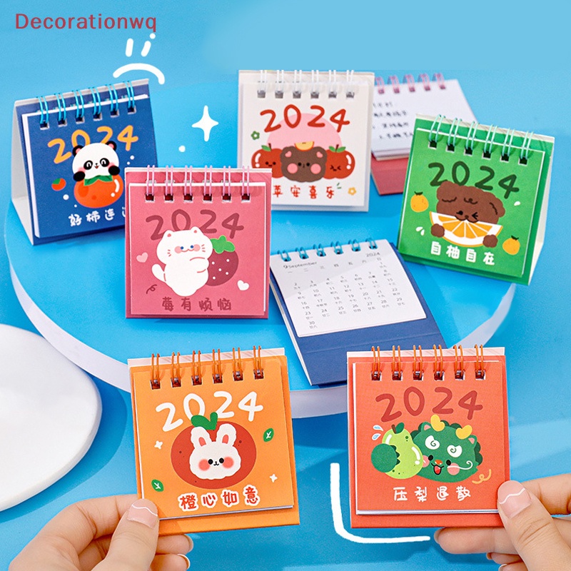 Lịch Để Bàn Mini 2024 Dùng Trang Trí Mới