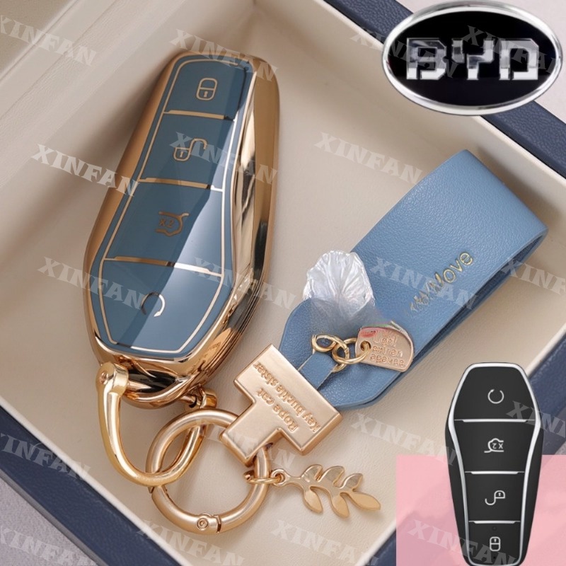 Vỏ Bọc Chìa Khóa Điều Khiển Từ Xa byd atto3 Bằng tpu Cho byd atto3 2022 / 2023 / ev