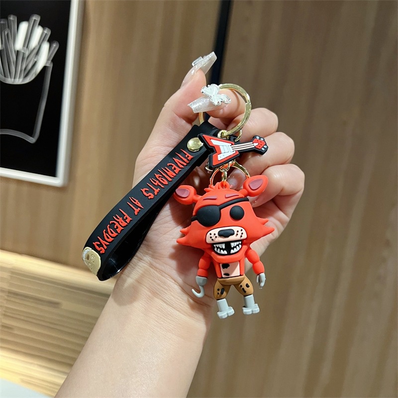 Fnaf Móc Khóa Hình Búp Bê five nights at Freddy 'S Vui Nhộn Sáng Tạo