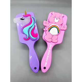 Lược Massage Đệm Không Khí Hoạt Hình Trẻ Em, Frozen Elsa Công Chúa Kỳ Lân Gấu Dâu Hoạt Hình Trẻ Em Đệm Không Khí Lược