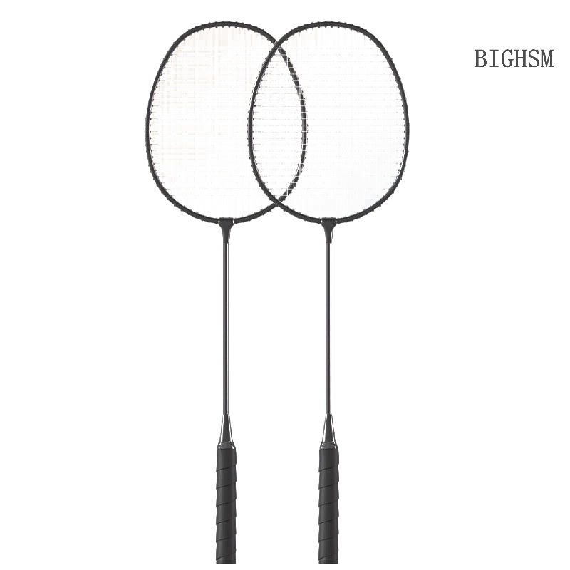 Bighsm set 2 Vợt Cầu Lông Bằng Hợp Kim Siêu Nhẹ Cao Cấp Kèm Túi Đựng Tiện Lợi skk