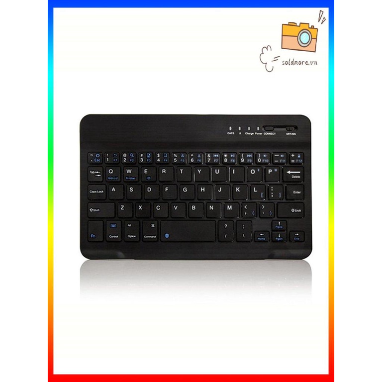 Bàn phím 7 8 inch Máy tính xách tay mini không dây Điện thoại di động Bàn phím máy tính xách tay