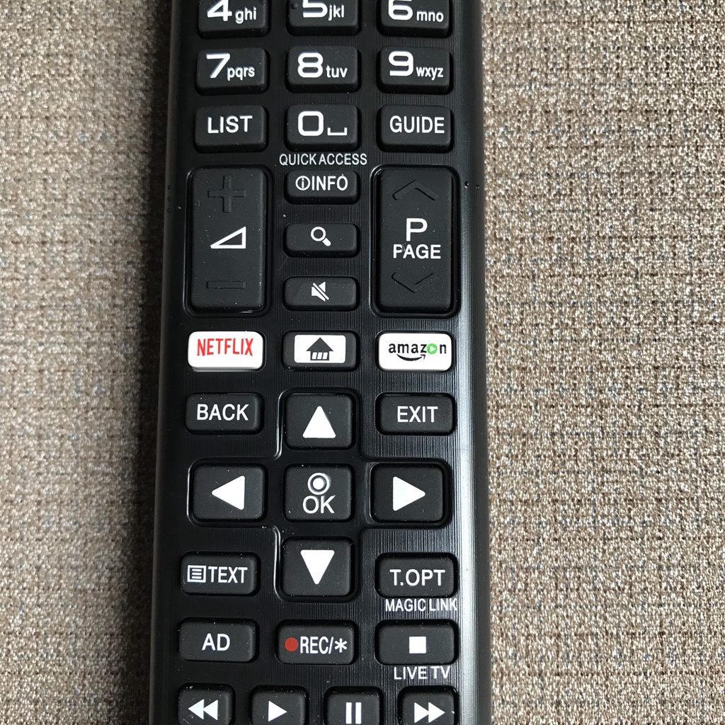 Điều khiển remote từ xa dùng cho tivi LG AKB75095308 hàng xịn chuẩn có lô gô LG dùng cho tất cả tivi LG có internet
