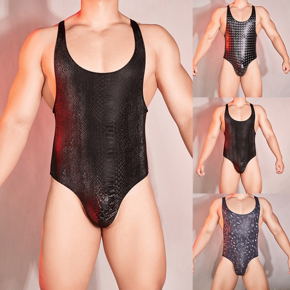 Áo Lót Ôm Body Không Tay Họa Tiết Da Rắn free size Cho Nam