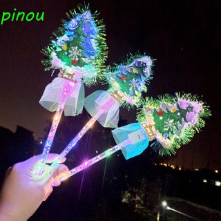 Pinou đồ chơi que phát sáng hình cây thông giáng sinh người tuyết cho bé