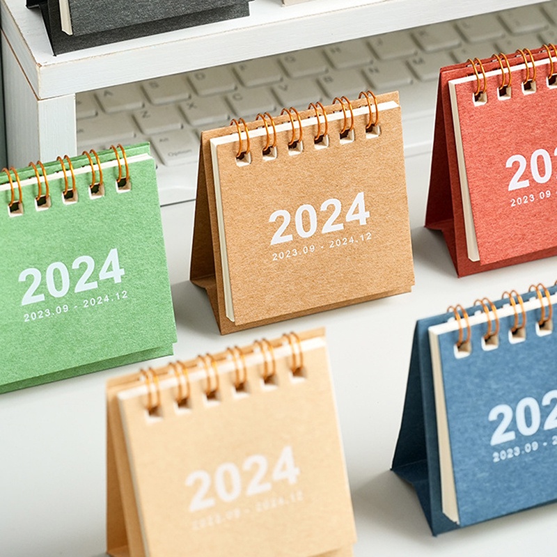 Lịch Để Bàn 2024 mini Hình Động Vật Dễ Thương