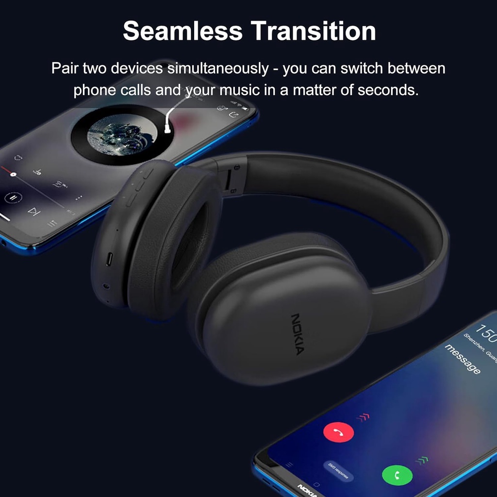 Tai Nghe bluetooth 5.3 Không Dây Nhét Tai Hiệu Quả Thấp 40 Tiếng Thoải Mái Cho nokia