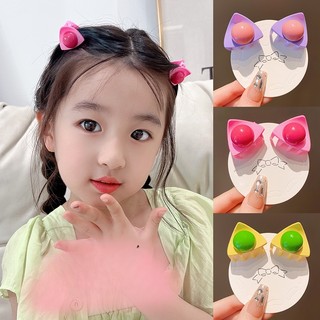 Kẹp tóc hình chú mèo dễ thương cho bé gái
