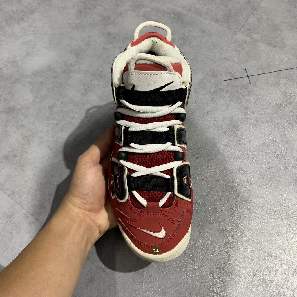 2hand Giày N.ike Air More Uptempo GS 'Varsity Red' 415082-600 SIZE 36.5 PVN9750