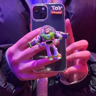Hoạt Hình Ốp Điện Thoại Kèm Giá Đỡ Hình Buzz lightyear Dễ Thương Cho Iphone 6 / 7plus / 8 / 8plus / x / xs / se / xr / 11 / 12 / 13 / 14 / pro / max
