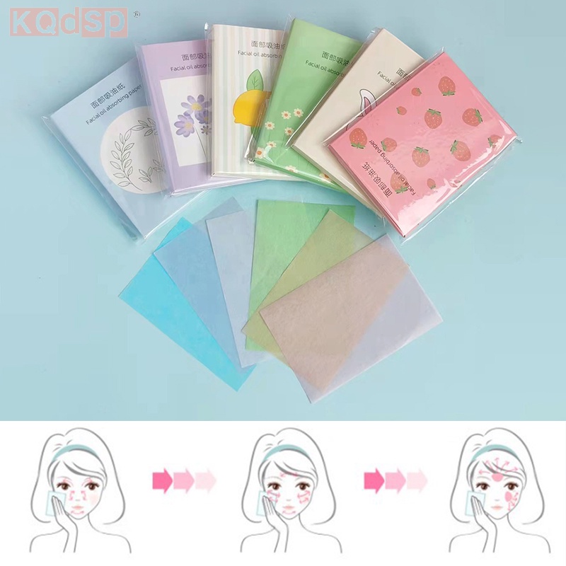 Bộ 50 Giấy Thấm Dầu Chăm Sóc Da Mặt