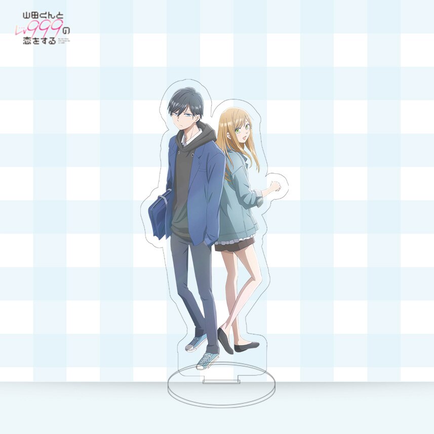 Mô hình Standee Anime My Love Story with Yamada-kun At Lv999 Acrylic Akito Yamada Kinoshita Akane Phụ kiện trang trí