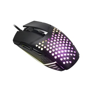 Chuột có dây gaming zadez g151m, 6 phím chức năng, led rgb