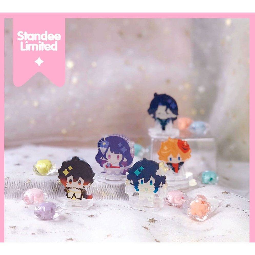 GACHA Standee Genshin Impact / Tượng mica MINI nhỏ nhắn dễ thương xinh xắn, trang trí bàn học, bàn làm việc _Đăng Hoàng