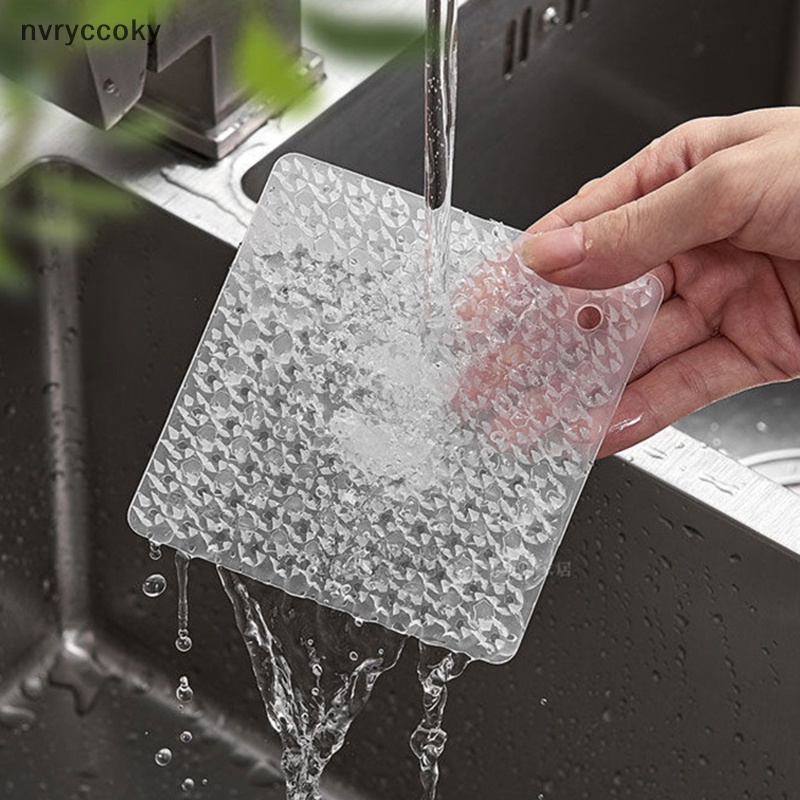 Bàn Chải Silicon Rửa Chén Đĩa Trái Cây Rau Củ Quả Cho Nhà Bếp vn