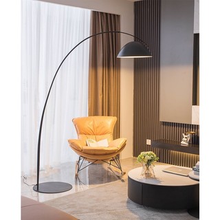 Đèn cây đứng cong đọc sách phong cách Bắc Âu hiện đại - Gọn Decor
