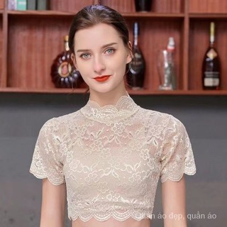 Mới Cổ Áo Ren Giả Kiểu Mới Dễ Phối Đồ Cho Nữ