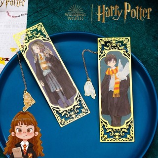 Thẻ Đánh Dấu Sách Bằng Kim Loại Phong Cách harry potter nh036