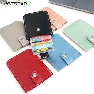 Juststar Ví Da Đựng Thẻ Nhiều Ngăn Siêu Mỏng Chất Lượng Cao