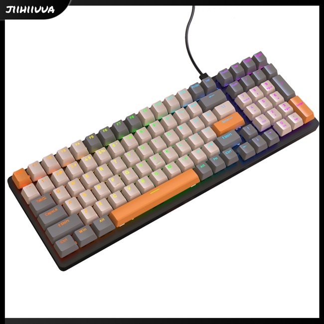 Bàn Phím Cơ gaming jl- k3 100 Phím Có Đèn Nền rgb Loại c Cho Máy Tính Để Bàn