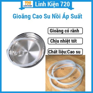 Gioăng nồi áp suất đủ cỡ 18cm/20cm/22cm/24cm/26cm/28cm/30cm oăng nồi áp suất điện có rãnh
