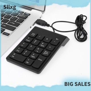 Bàn Phím Số 18 Phím mini usb Mới Dành Cho laptop note
