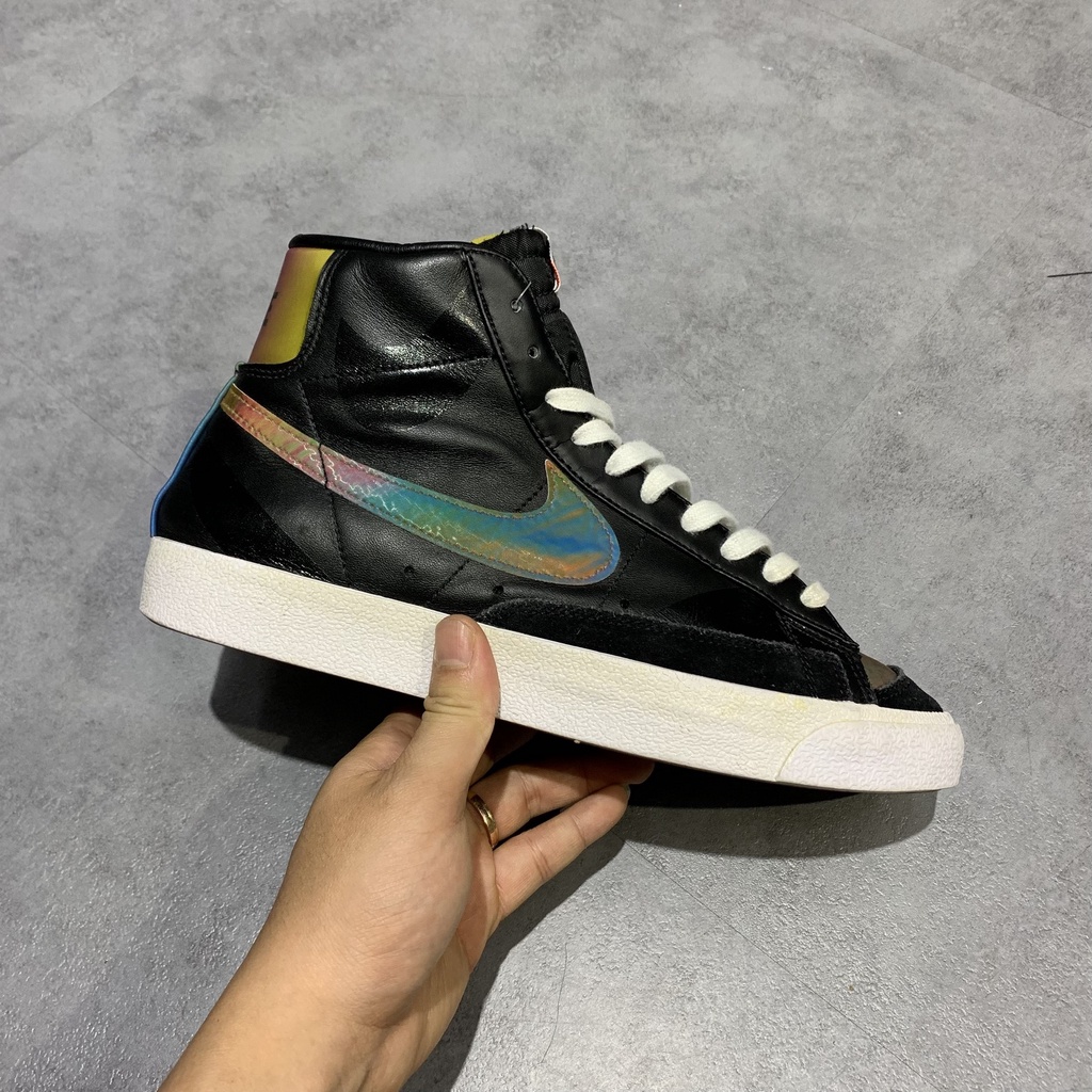 2hand giày N`ike Blazer Mid 77 Thermal Black Men's CZ8653-036 SIZE 42 P