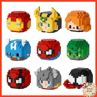 Đồ Chơi lego Hình Người Nhện / Người Sắt Độc Đáo Cho Bé Trai diy