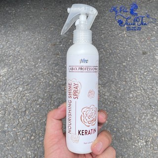 Xịt dưỡng phục hồi tóc hư tổn cao cấp Labax Nourishing Shine Spray KERATIN 220ml