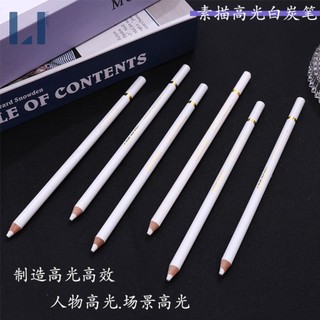 Bút chì than trắng vẽ phát thảo