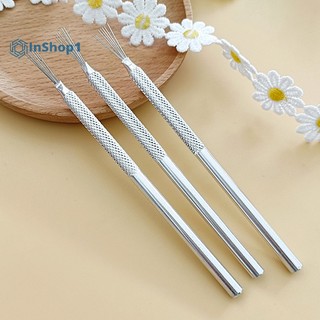 [Inshot1] Dụng Cụ Làm Gốm / Đất Sét Polymer 7 Pin Hình Lông Vũ DIY