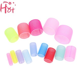 Set 6 lô uốn tóc tự dính nhiều kích thước khác nhau diy