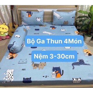 Nệm 15-25cm 4món văn thái bedding