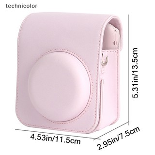 Túi Da PU Đựng Máy Ảnh Instax Mini 12