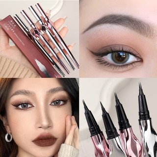  Bút Kẻ Lông Mày Dạng Lỏng 2 Ngòi Siêu Mỏng Tiện Dụng ​Bút Kẻ Lông Mày Dạng Phẩy Sợi Chất Lượng Cao ​Bút Chì Kẻ Lông Mày Màu Đen   Nâu Tự Nhiên ​Phấn Mắt Trang Điểm Lâu Trôi Chống Thấm Nước 