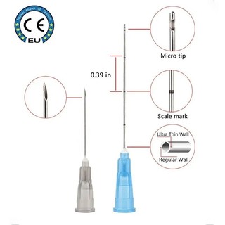 Kim đầu tù MPVV cannula tặng kim mồi đủ size tiêm PRP - MPV Filler Canula