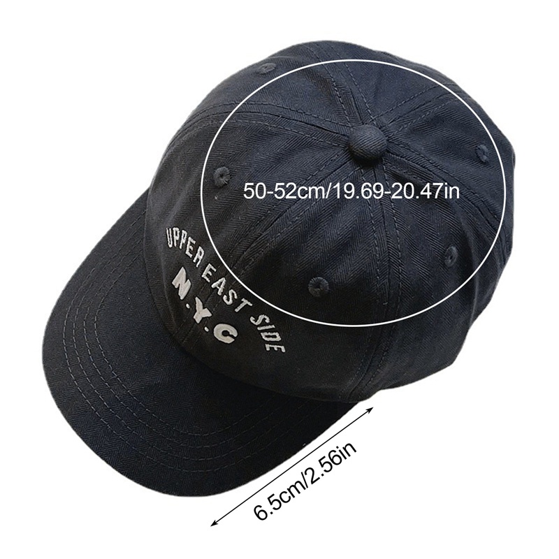 Mũ Lưỡi Trai Thêu Chữ nyc Thời Trang Xuân Hè Cho Bé