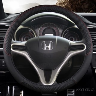  Pu Bao Da Bọc Vô Lăng Xe Hơi honda fit jazz city 2009-2013 insight 2010-2014 civic 2004-2014 