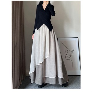 Mới Chân Váy Xòe Dài Tới Mắt Cá Chân Phong Cách Trung Hoa Cổ Điển Dành Cho Nữ