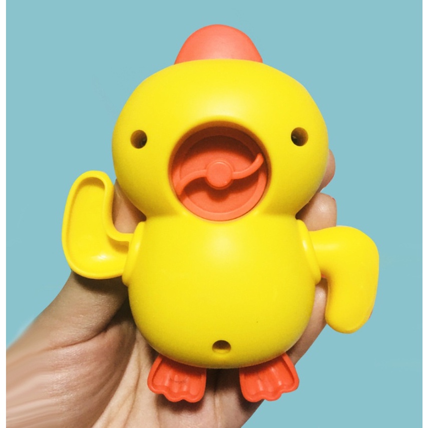 Đồ chơi nhà tắm- đồ chơi bồn tắm hình vịt con đáng yêu có dây cót- Thepooh