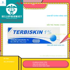 Kem bôi nấm da Terbiskin 1% tuýp 15g