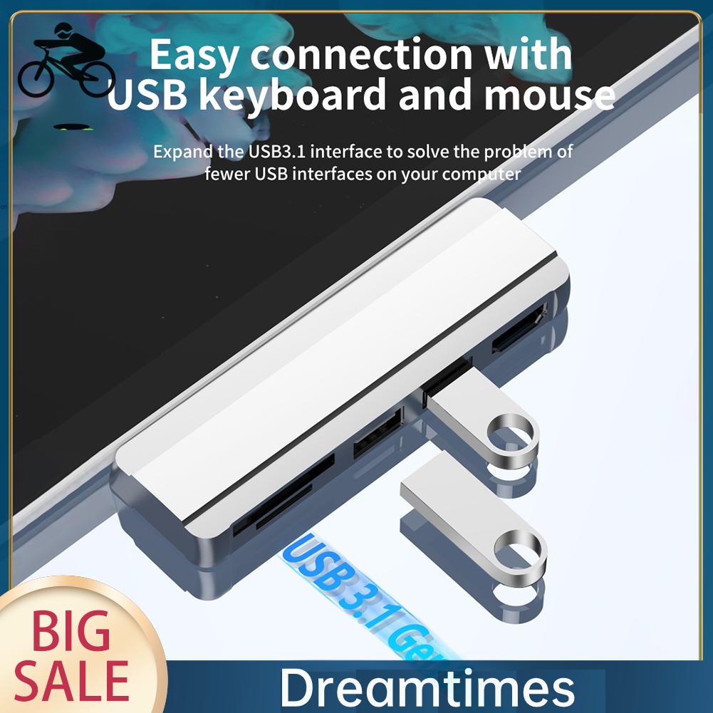 Bộ Chia Cổng usb 3.0 tf hdmi 4k dreamtimes1.vn Cho surface pro 6 pro 5 pro 4 hub