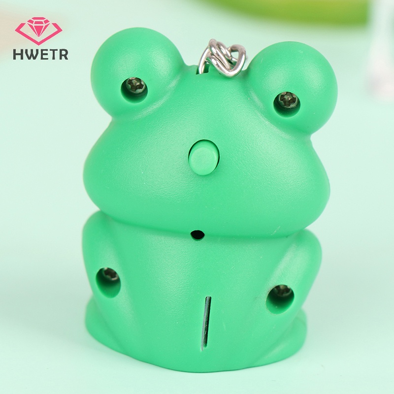 Móc Khóa Ếch Xanh Có Đèn led Dễ Thương Mới