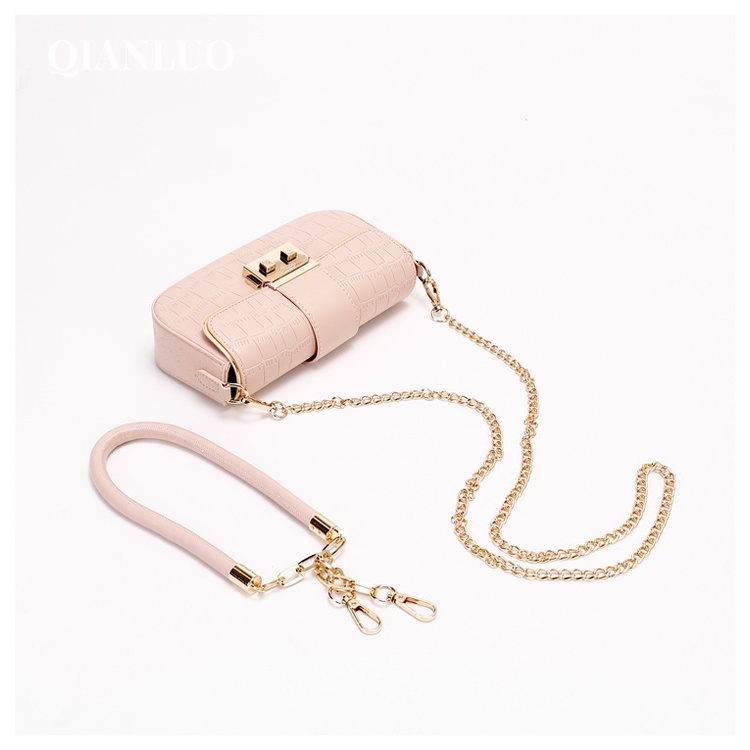 QIANLUO túi xách nữ túi đeo chéo kẹp nách đeo vai 2023NEW GDJ06S 36Z230904